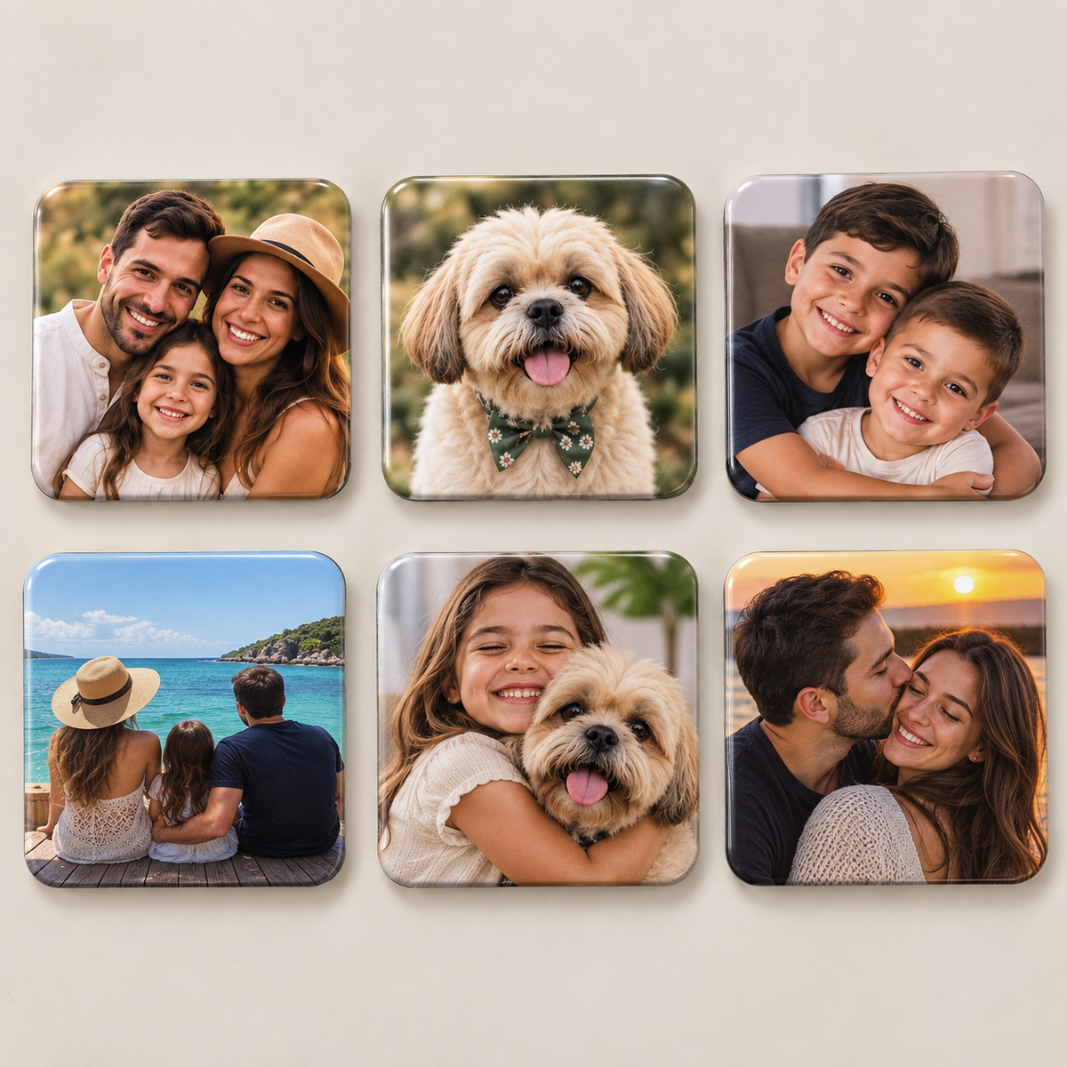 Kit 6 Ímãs personalizado.