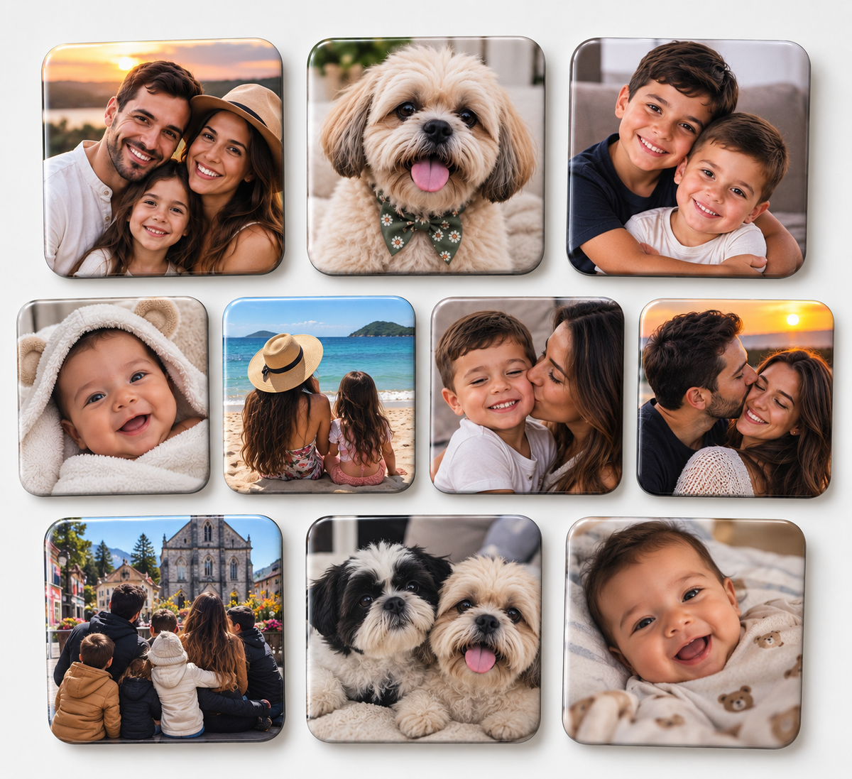 Kit 10 Ímãs personalizado.